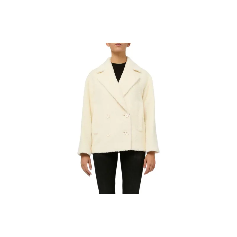 MaxMara Studio Coats Women's White-1