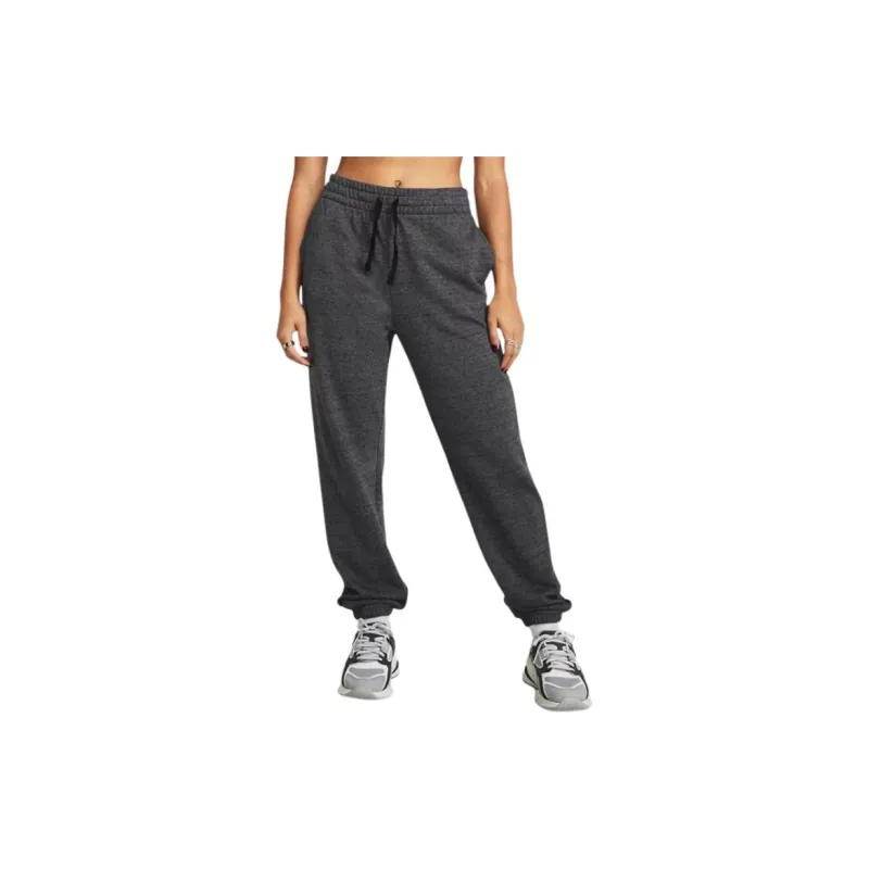 Under Armour UA Rival Terry Knitted Sweatpants Women's Dark Gray-2