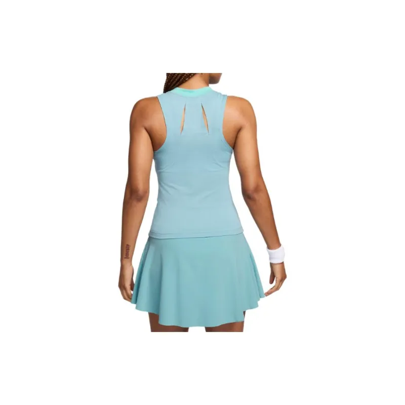 Nike Court Advantage Tank Tops Women's Denim Green-2