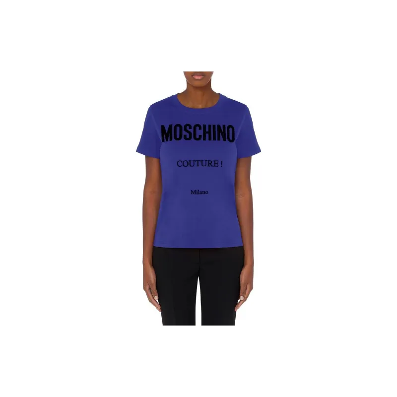 MOSCHINO T Shirts Women's Blue Purple-1