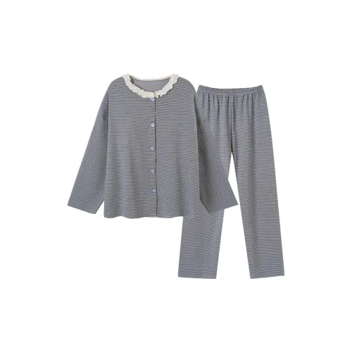 OUSHIBO Pajama Set Women's Dark Gray