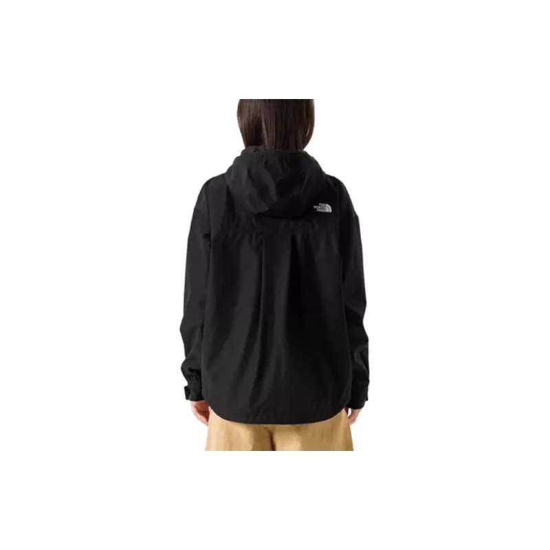 THE NORTH FACE UE Series Outdoor Hiking Water Resistant Windproof Breathable Windbreaker Jacket Women's Black-3