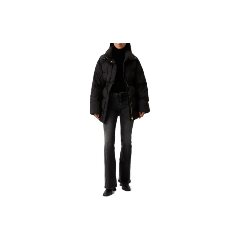 PINKO Logo plaque Padded Coat-1