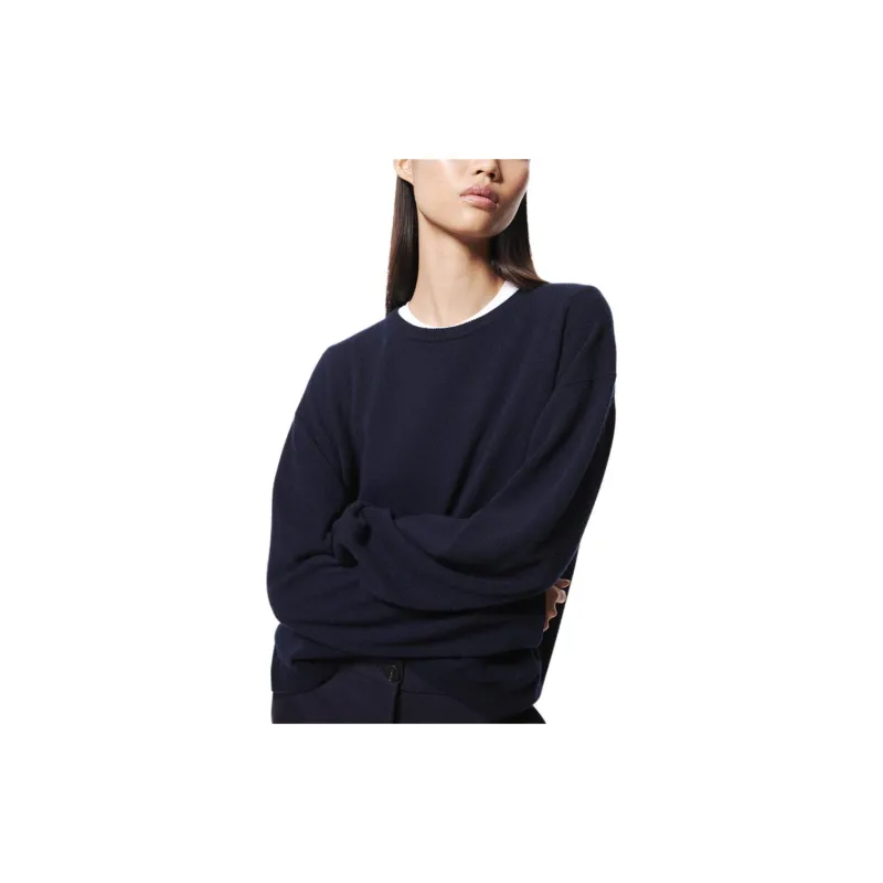 H&M Cashmere Sweater Women's Marine Blue-1