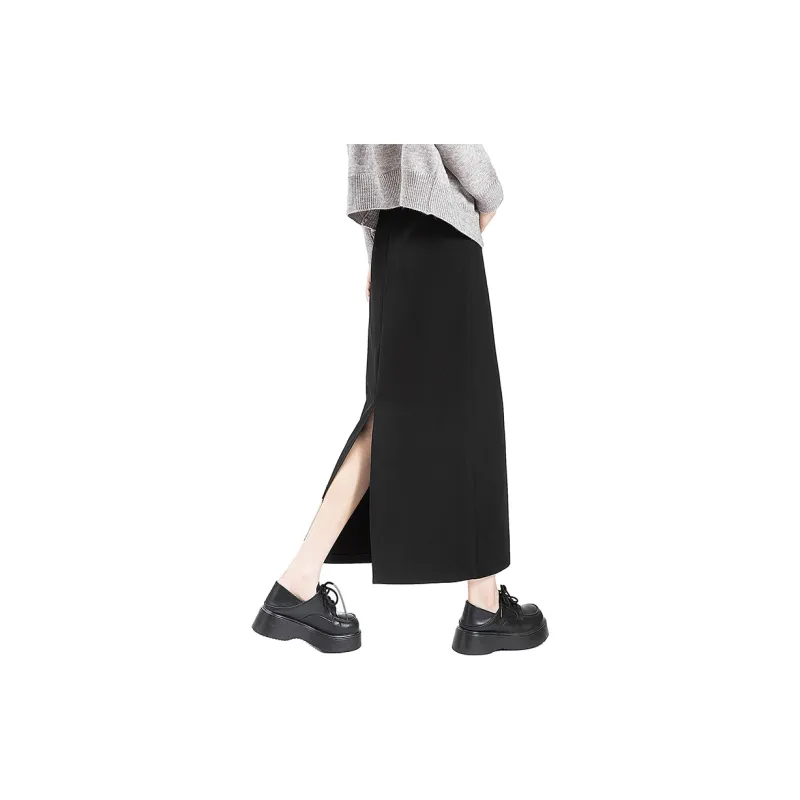 Cypress House Casual Long Skirt Women's Black-4