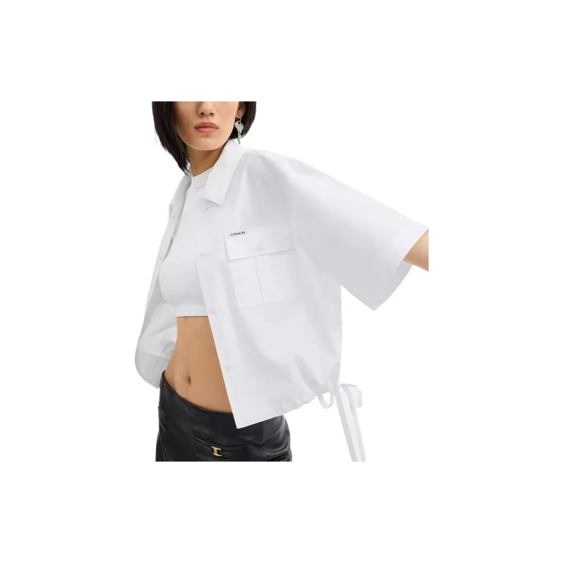 COACH Shirts Women's White-2