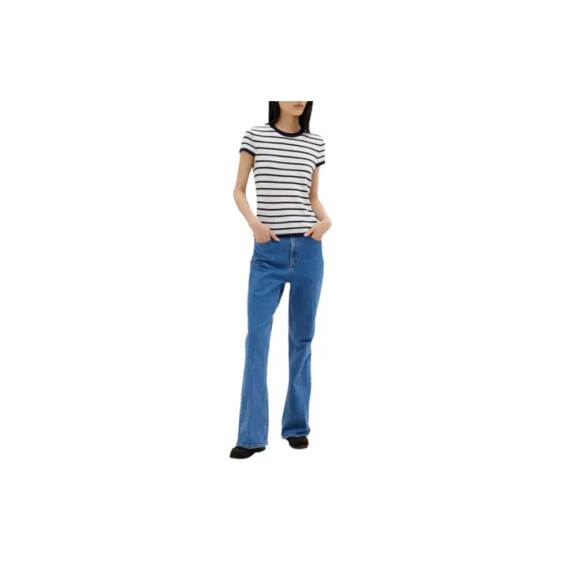 THEORY Striped Sweater-1