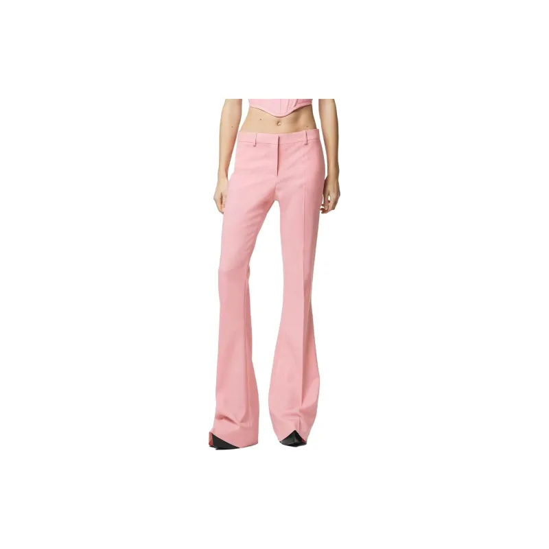 VERSACE High-Waist Flared Trousers-2