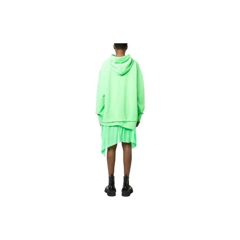 DIESEL Long-Sleeved Dresses Women's Green-2