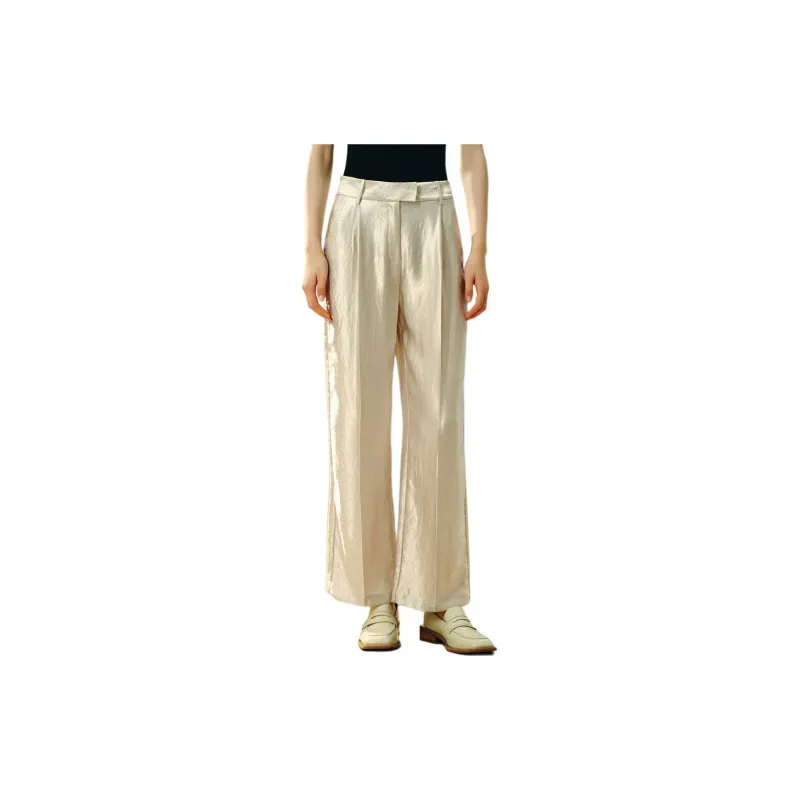 INSUN Suit Trouser Women's Light Gold-2