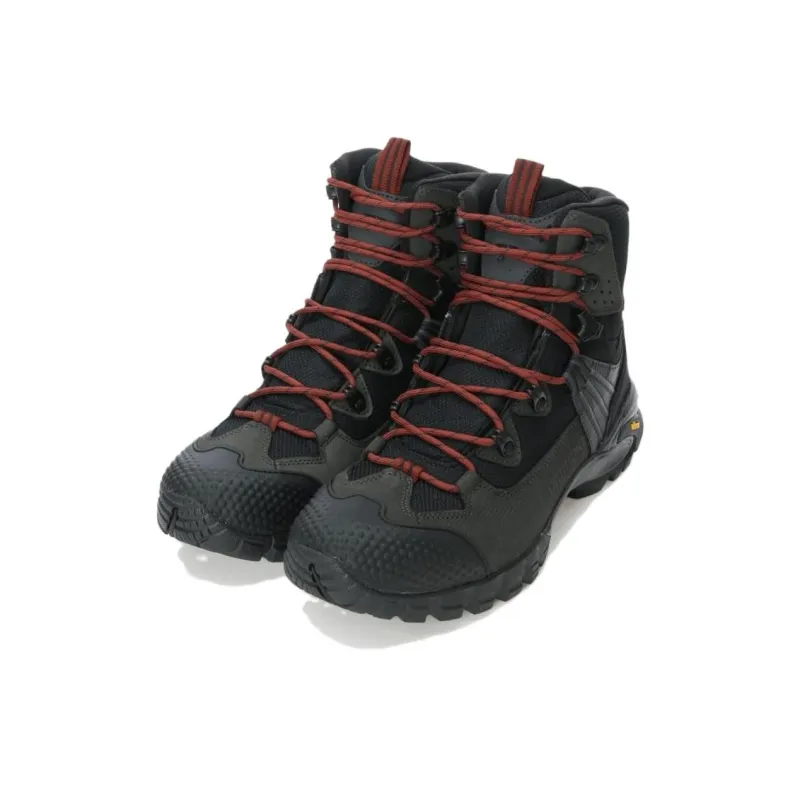 Columbia Sportswear Anti Slip Wear Resistant High Top Trekking Shoes Men Black-2