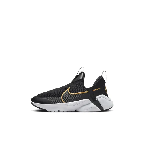 nike haven Flex Plus 2 GS 'Black Metallic Gold'