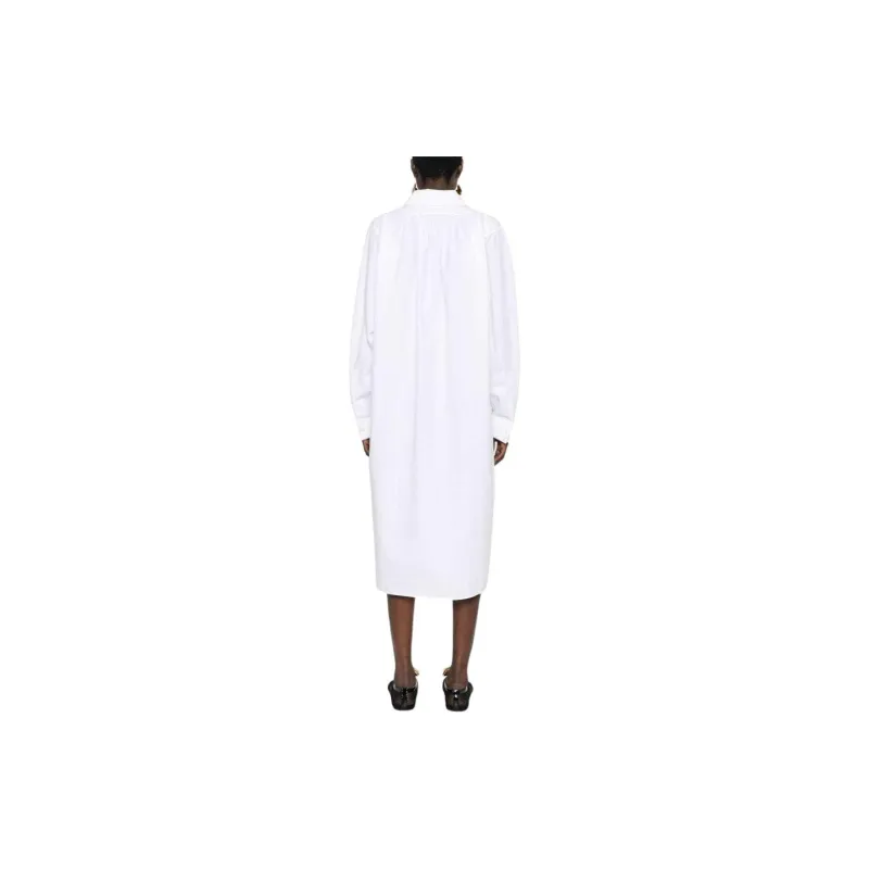 THE ROW Elinor Long-Sleeve Shirt Dress-2