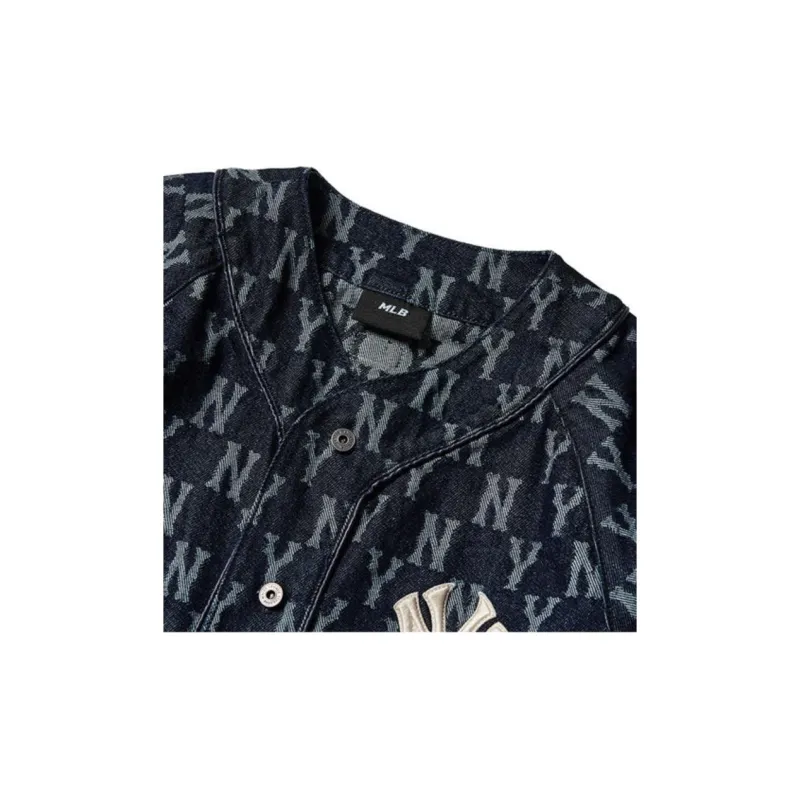 MLB New York Yankees Baseball Jerseys Unisex Dark Blue-6