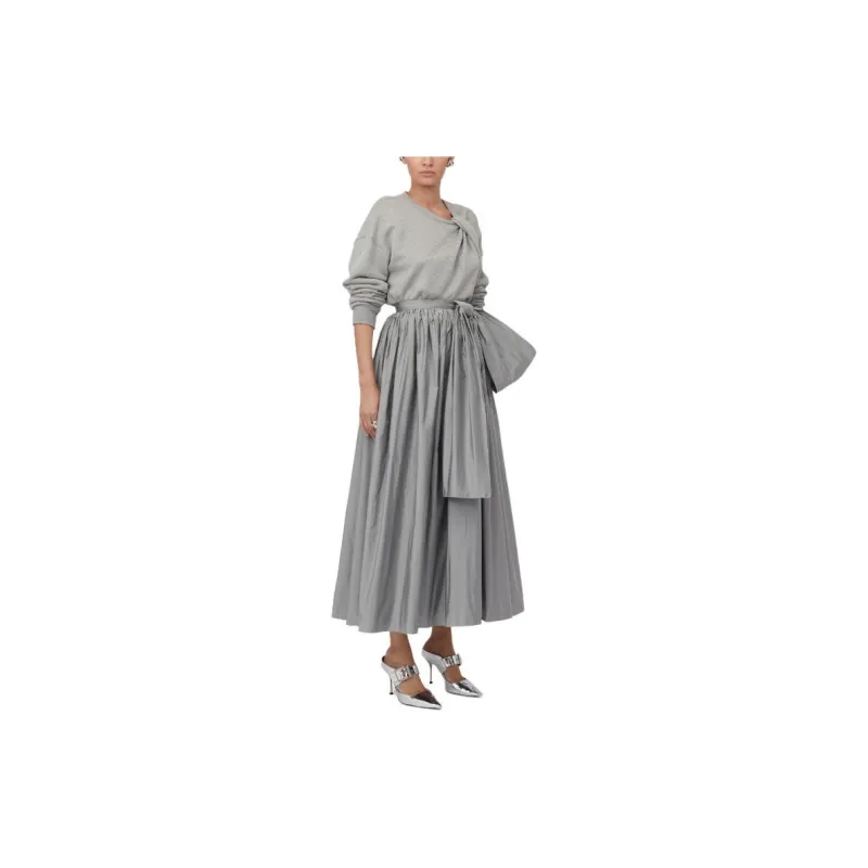 Alexander McQueen SS24 Sweatshirt Women's Gray-4