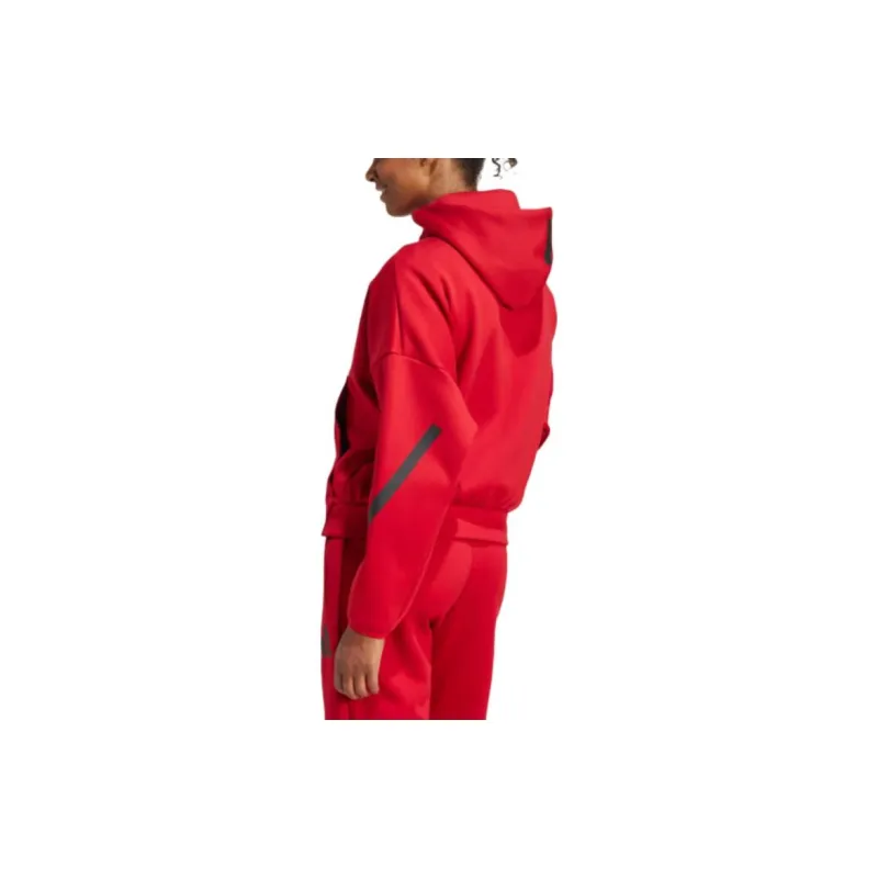 Adidas Z.N.E. Full Zip Hoodie Team Power Red 2-3