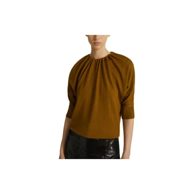 Yves Salomon Tie fastening Wool Knitted Top-2