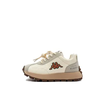 KAPPA KIDS Slip Resistant Low Top Kids Lifestyle Shoes Beige Orange Kids