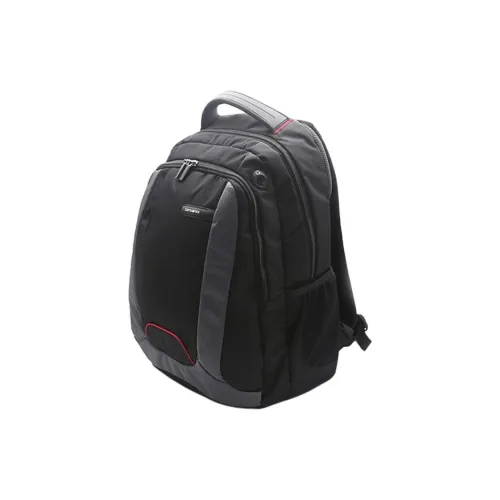 SAMSONITE Polyester Laptop Bag Backpack Unisex Black Gray