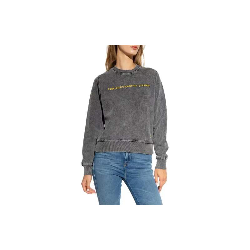 DIESEL Sweatshirts Women's Gray-2
