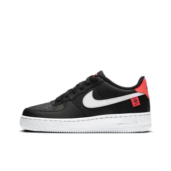 Nike Air Force 1 '07 Low 'Worldwide Pack   Black Flash Crimson' GS