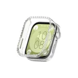 Transparent-Single-Breasted Diamond[PC Semi-Enclosed Cut-Out Hard Shell]