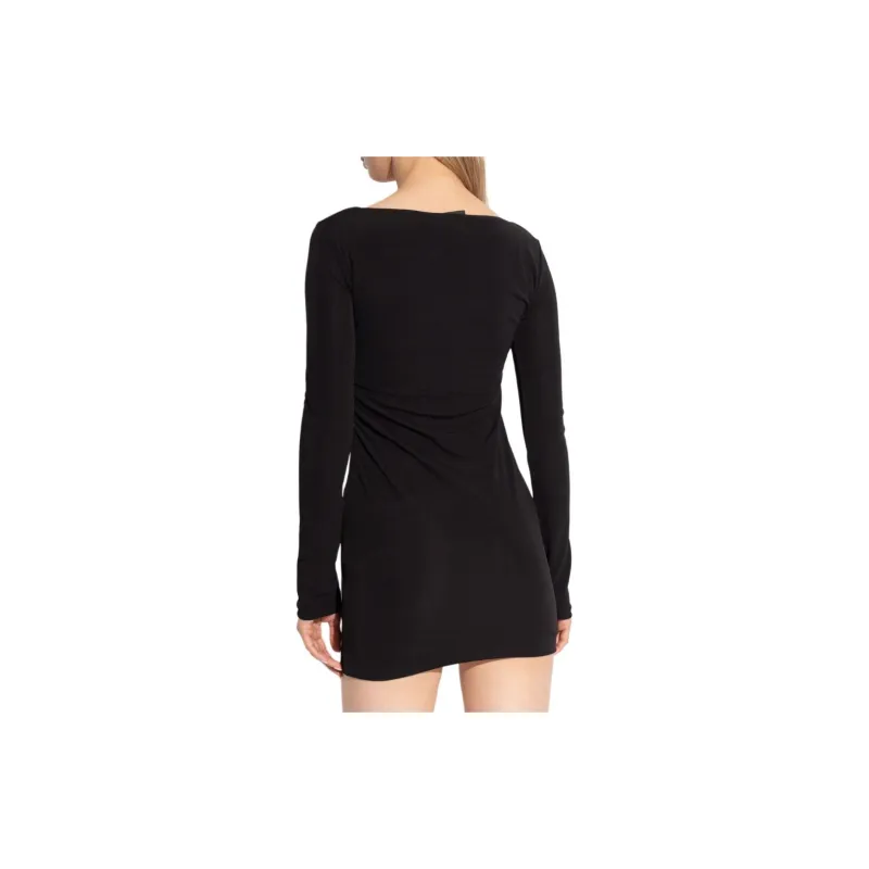 DSQUARED 2 Icon Logo Square Neck Mini Dress-2