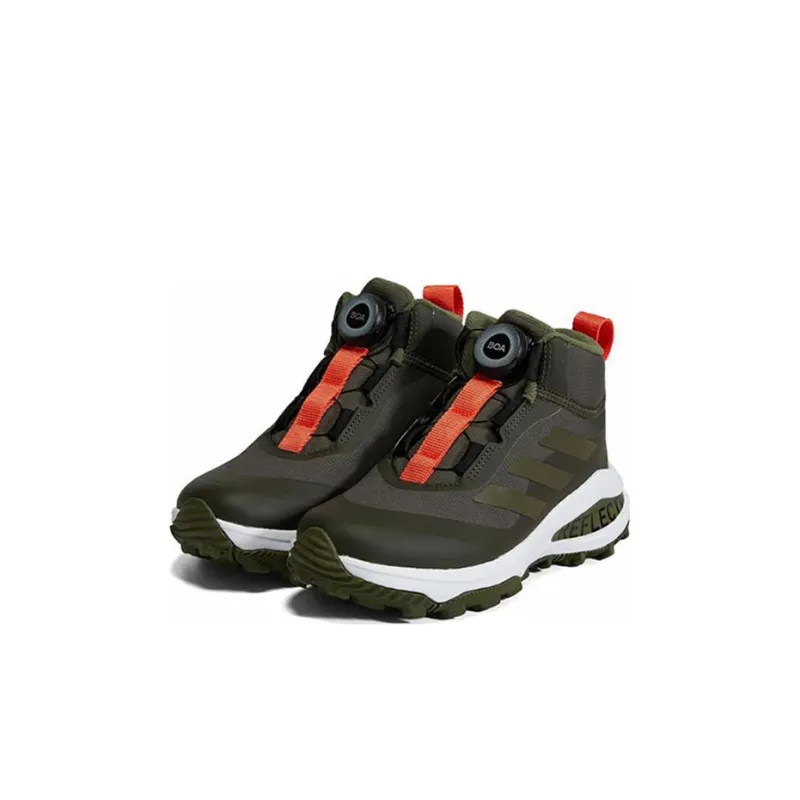 Adidas Fortarun Boa Atr K Warm And Wear Resistant Ankle Length Kids' Boots Green Kids'-2