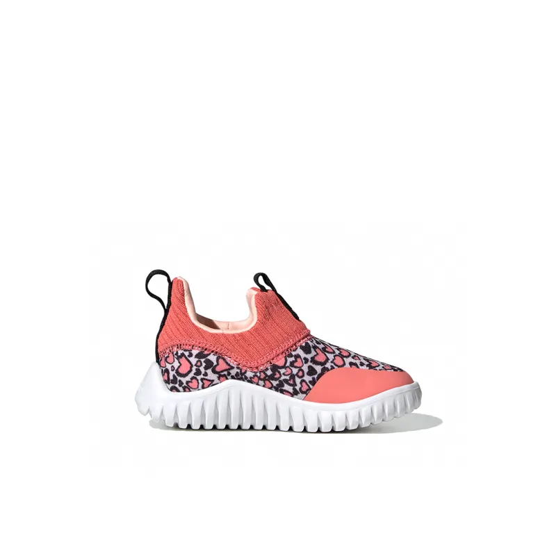 Adidas Rapidazen 2 I Slip Resistant Low Top Toddler Shoes Pink White Infant And Toddler-1