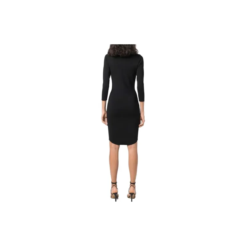 DSQUARED2 Three Quarter sleeved Fitted Dress-2