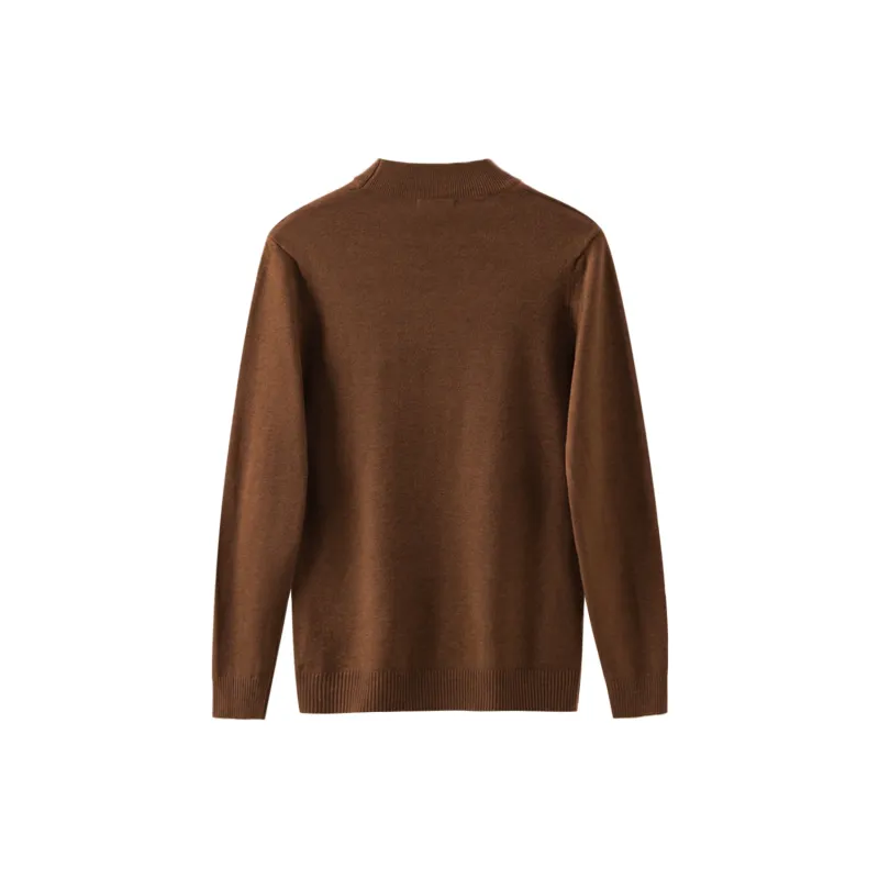 WILD LEADER Knitwear Unisex Tea Brown-1