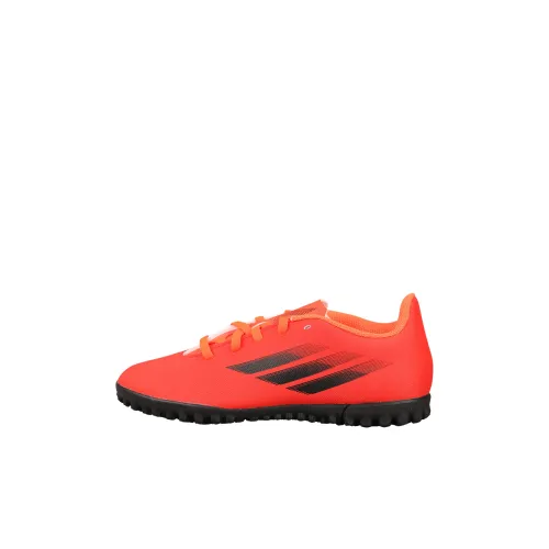 Adidas X Speedflow.4 Abrasion Resistant Low Top Soccer Shoes Red Kids'