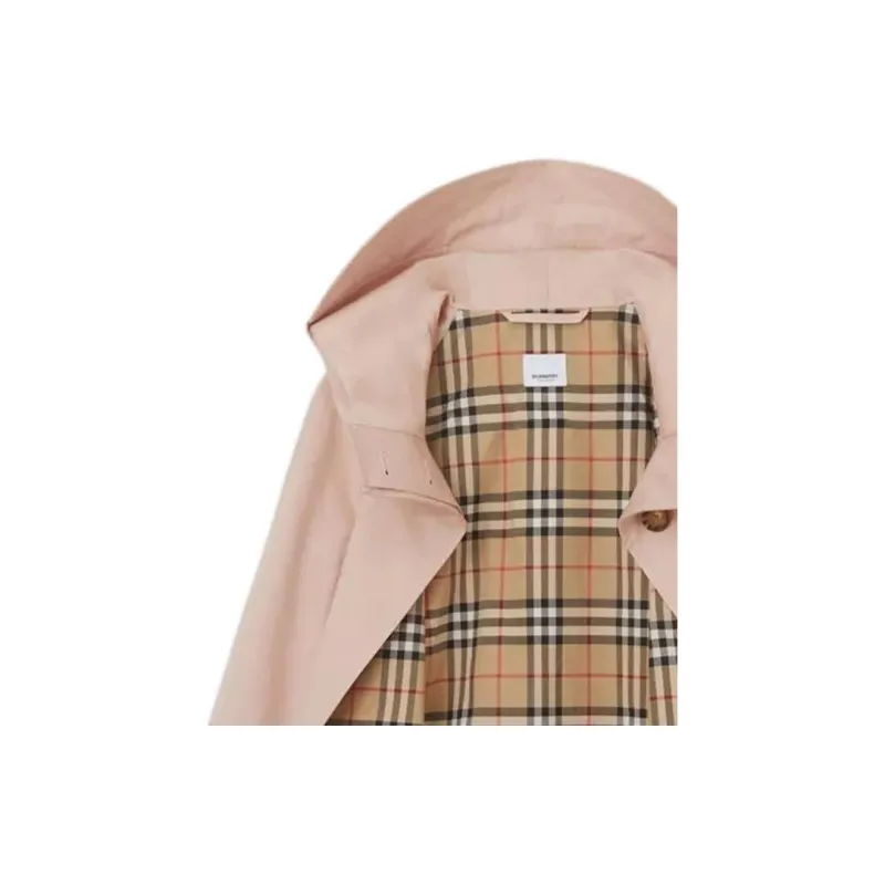 Burberry Coats Women's Pink-2