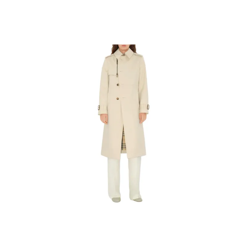 Burberry Trench Coat Women's Snow Mountains Color-2