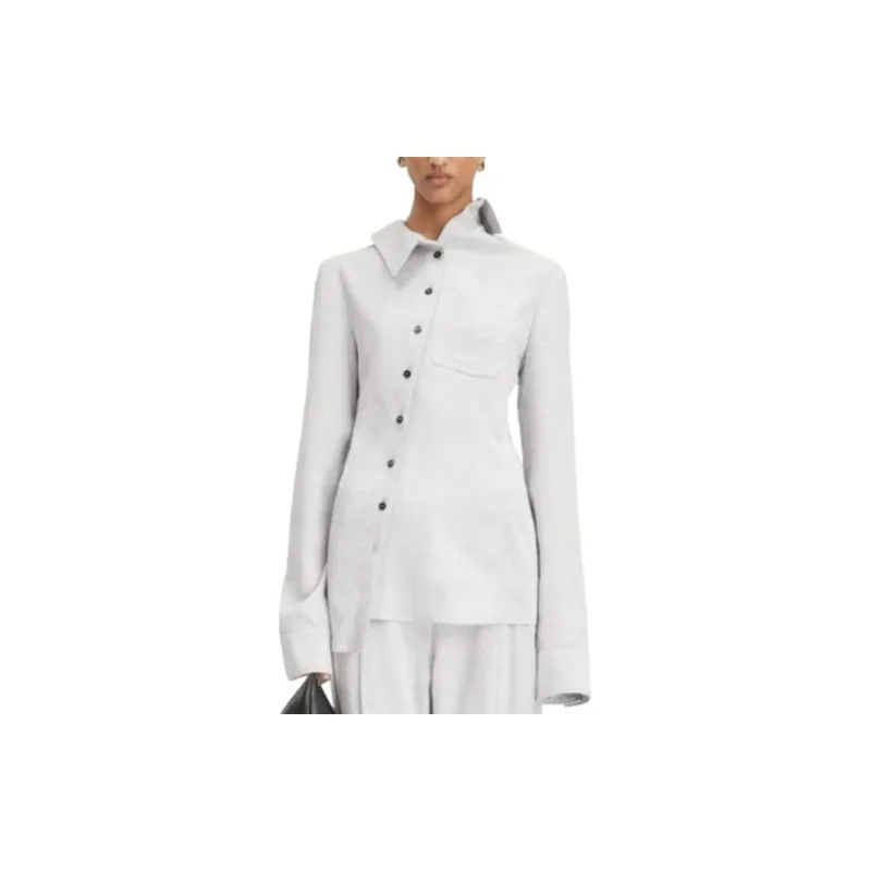 Jacquemus La Chemise Pablo Asymmetric Shirt-1