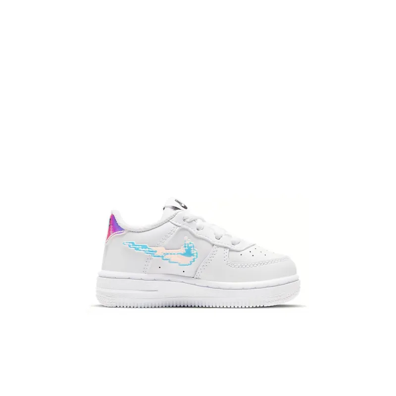 Nike Air Force 1 LV8 Laser Low Top Skateboard Shoes White Infant And Toddler-1