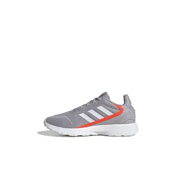 Adidas Neo Nebula Ted Low-Top Kids' Running Shoes Gray White Children Aged 3-7 Years Old