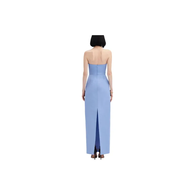 Oscar De La Renta Chrysanthemum Crystal-embroidered Gown-2