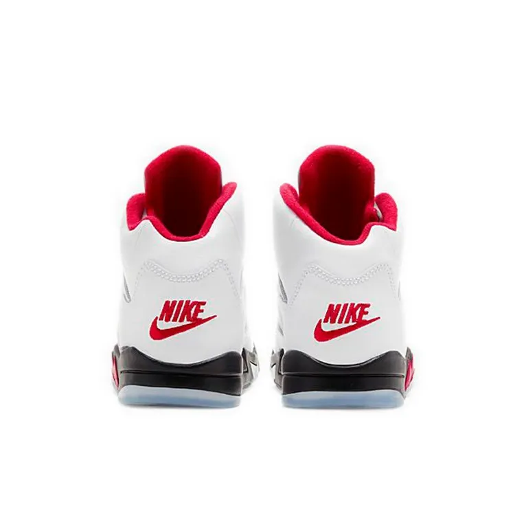 Jordan 5 Retro Fire Red Silver Tongue 2020 PS-4
