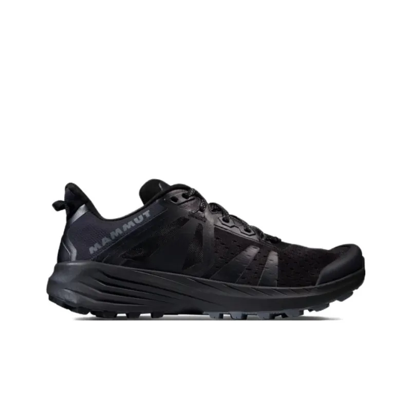 MAMMUT Saentis TR Anti Slip Wear Resistant Low Top Trail Running Running Shoes Women's Black-1