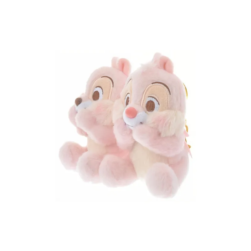 Disney Figure Print 2023 Cherry Blossom Collection Chip 'N Dale Dolls Plush Pendant 12.5cm Height 8.5cm Length-2