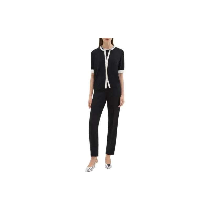 THEORY Short-Sleeve Cardigan-3