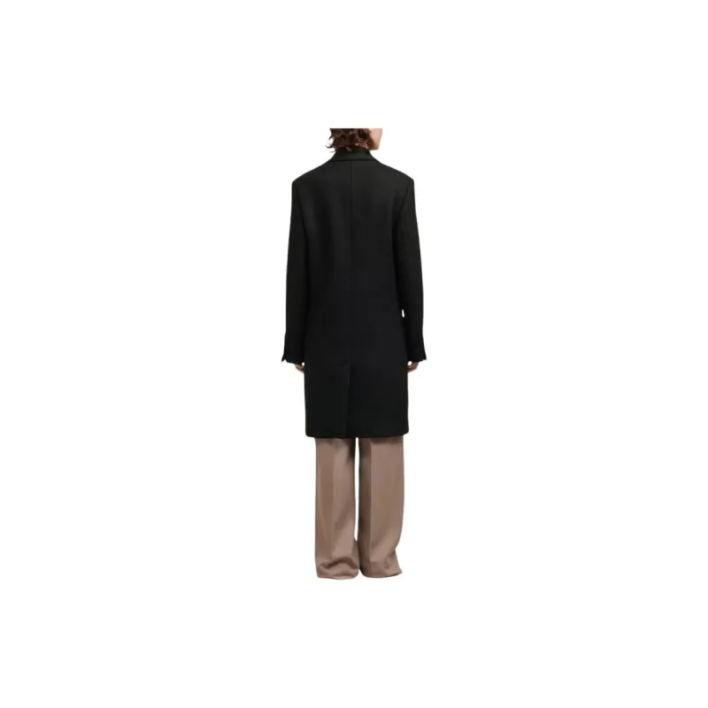 AMIPARIS Single breasted Wool Coat-1