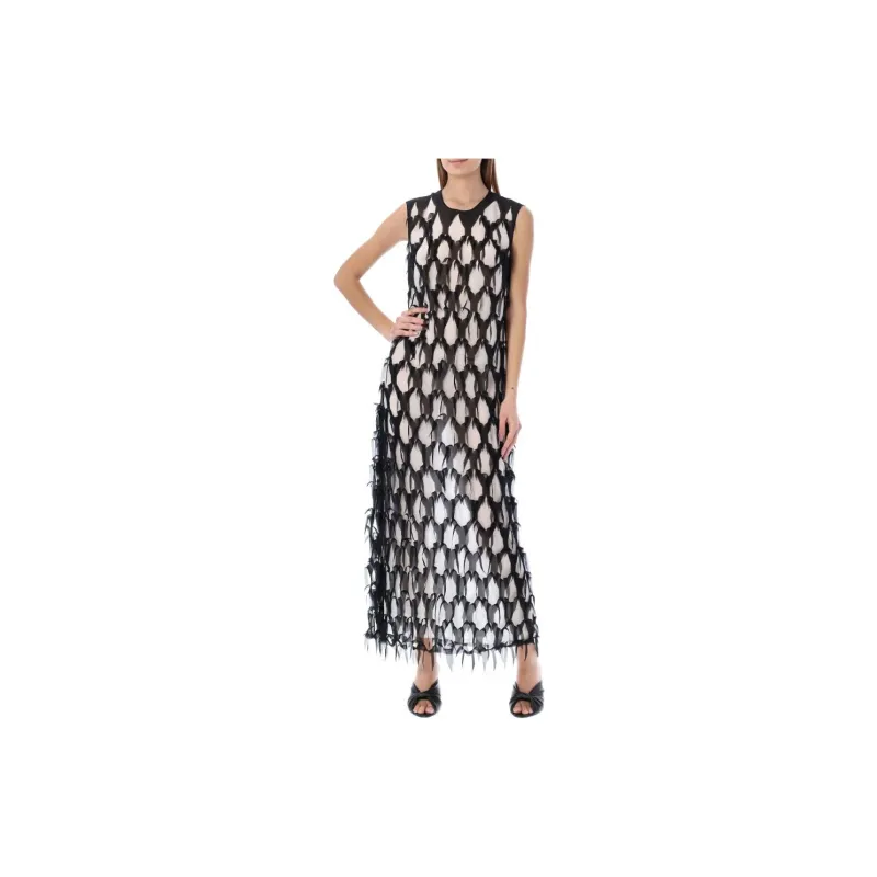 Maison Margiela Sleeveless Dresses Women's Black-2