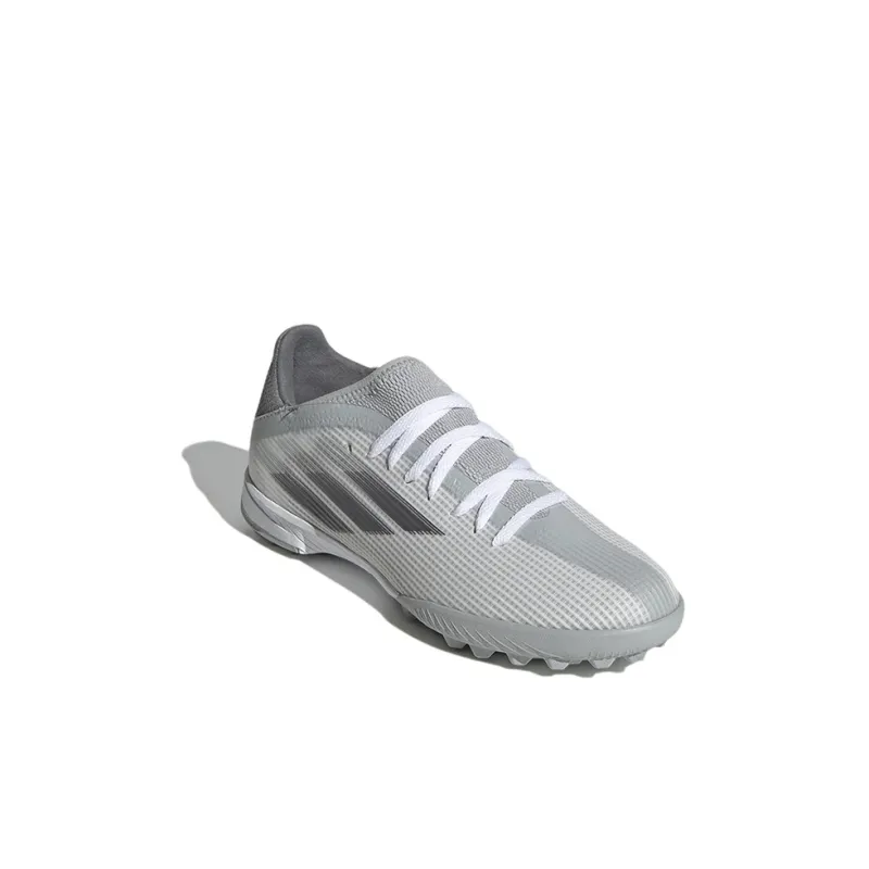 Adidas Anti Slip Wear Resistant Low Top Soccer Shoes Gray Kids'-2
