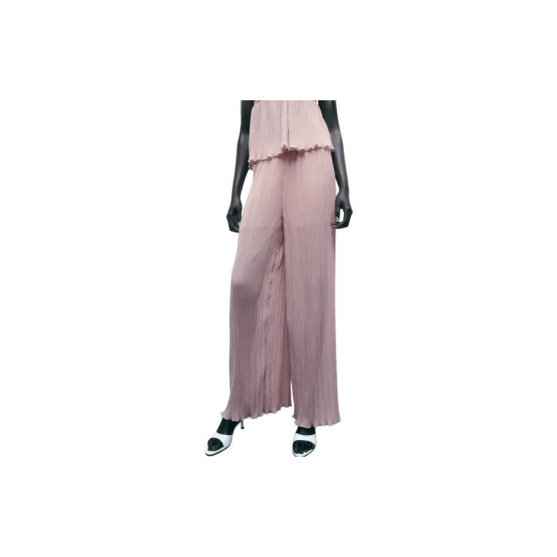 ZARA Casual Pants Women's Pink-4