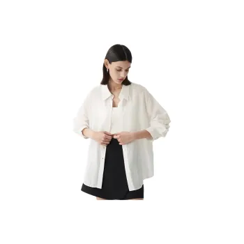 SHALLOW STREAMS Shirt Women's Wabi Sabi White