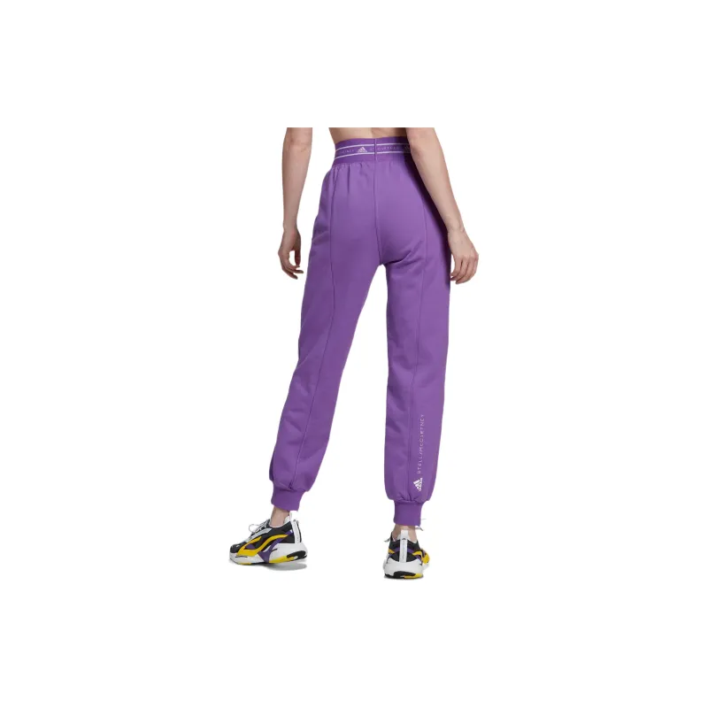 Adidas Knitted Sweatpants Women's Purple-3