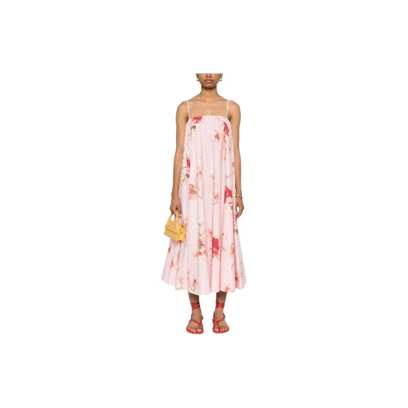 Zimmermann SS24 Slip Dresses Women's Light Pink-1