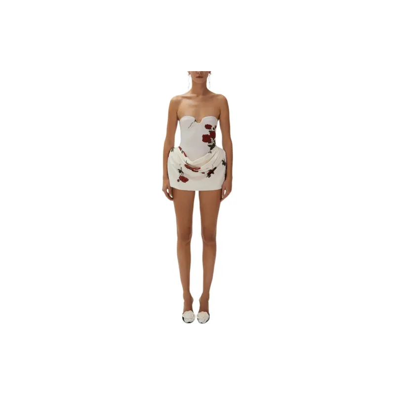 MAGDA BUTRYM SS24 Sleeveless Dress Women's White-3